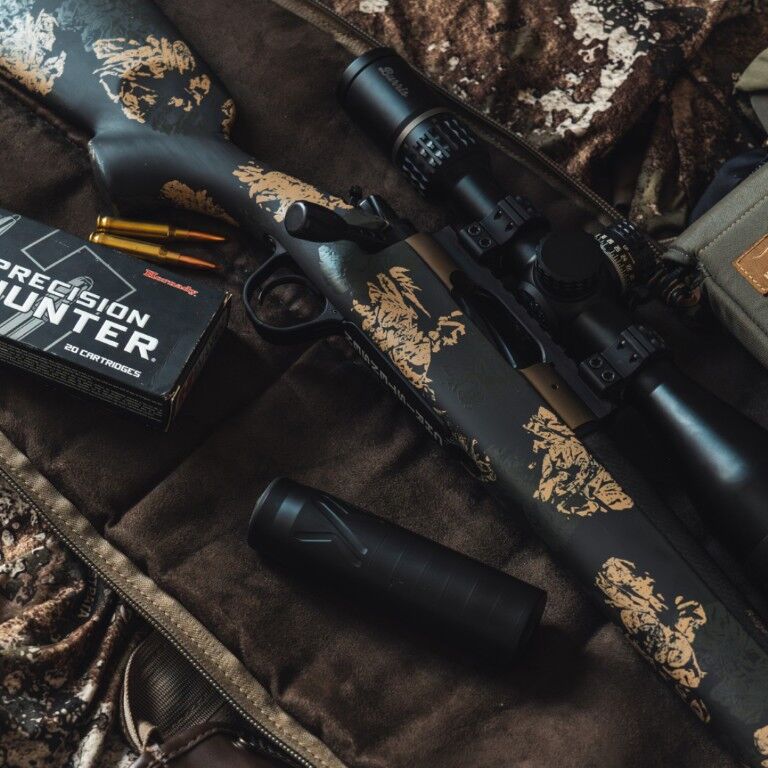 Christensen Arms Ridgeline FFT 6.8 Western 20" Stainless & Green/Tan Bolt Action Rifle, 3-Rd