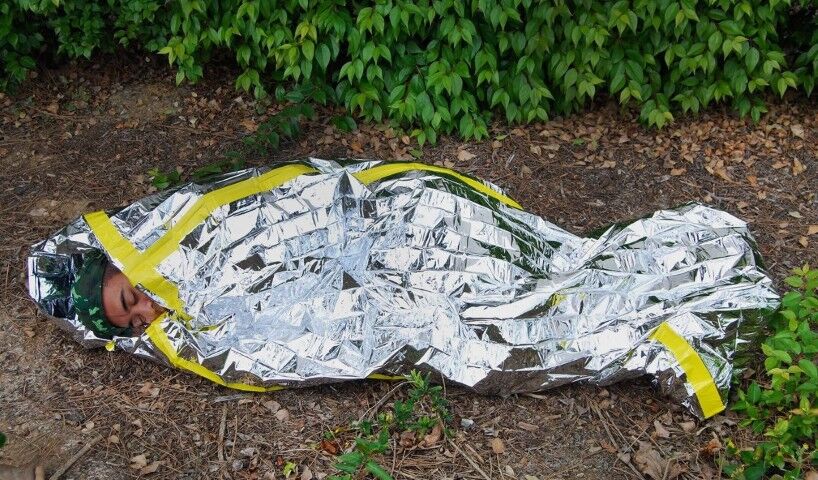 Sona Enterprises Emergency Sleeping Bag, 83-In x 35-In