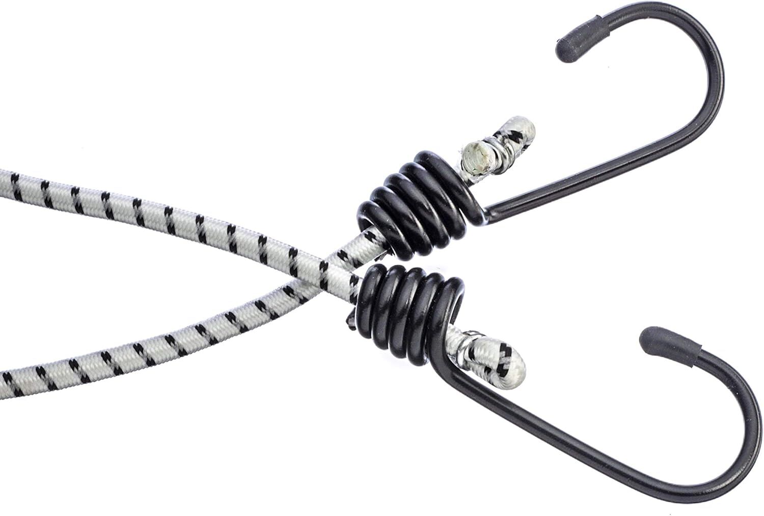 Sona Enterprises Elastic Drying Cord With Weather Resistant Clips, 3/16-In x 10-Ft To 20-Ft