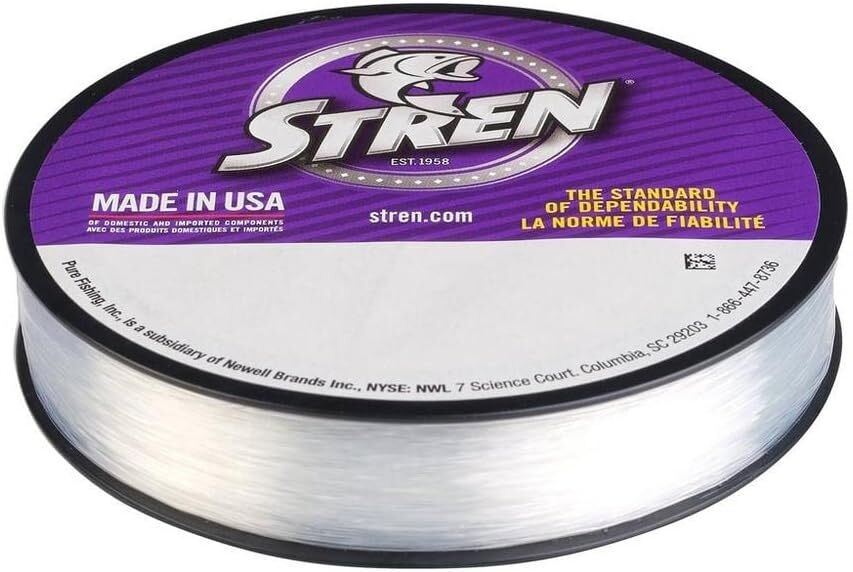Stren Original Clear Monofilament Fishing Line, 10-Lb, 330-Ft
