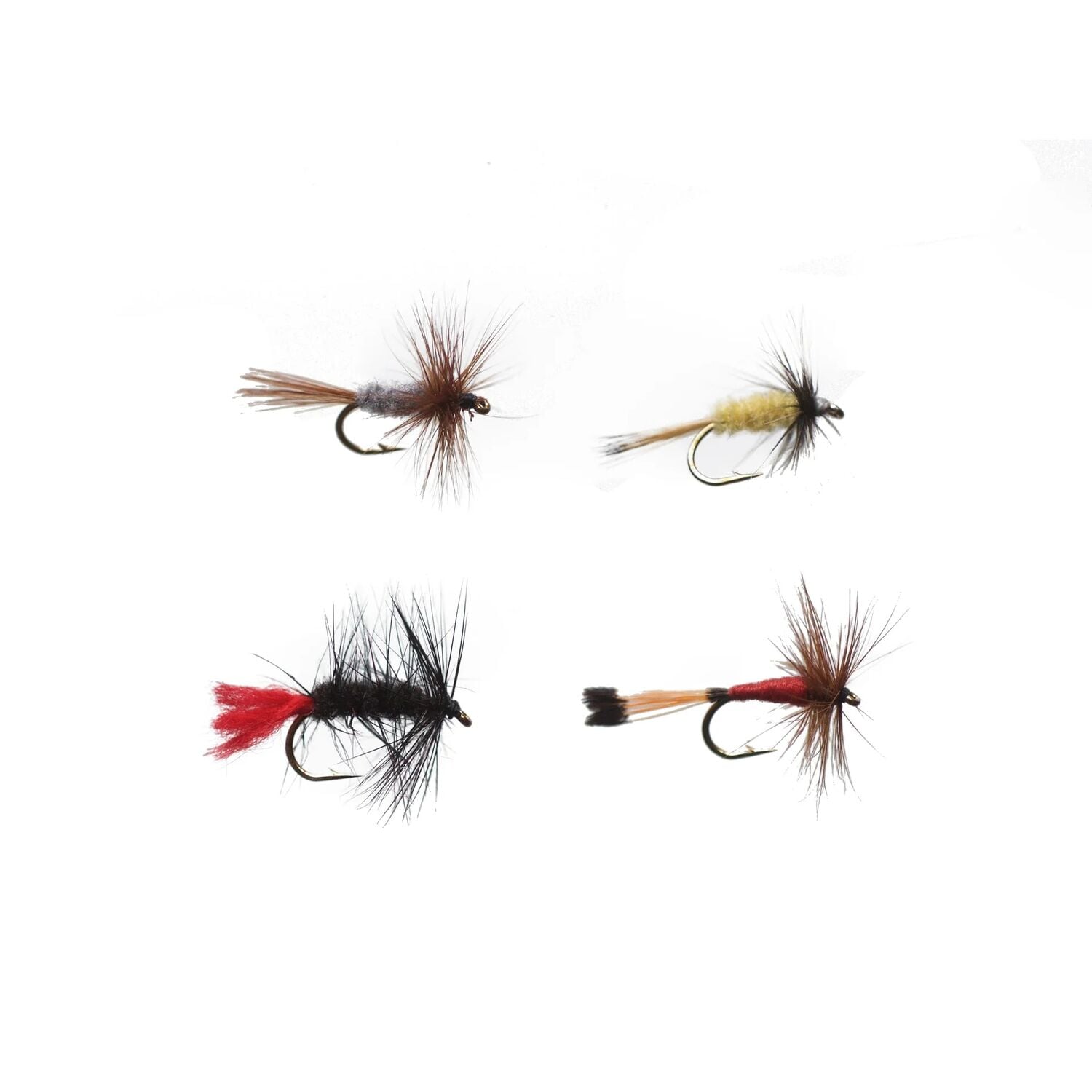 Cortland Dry Fly Assortment II, 4-Pk