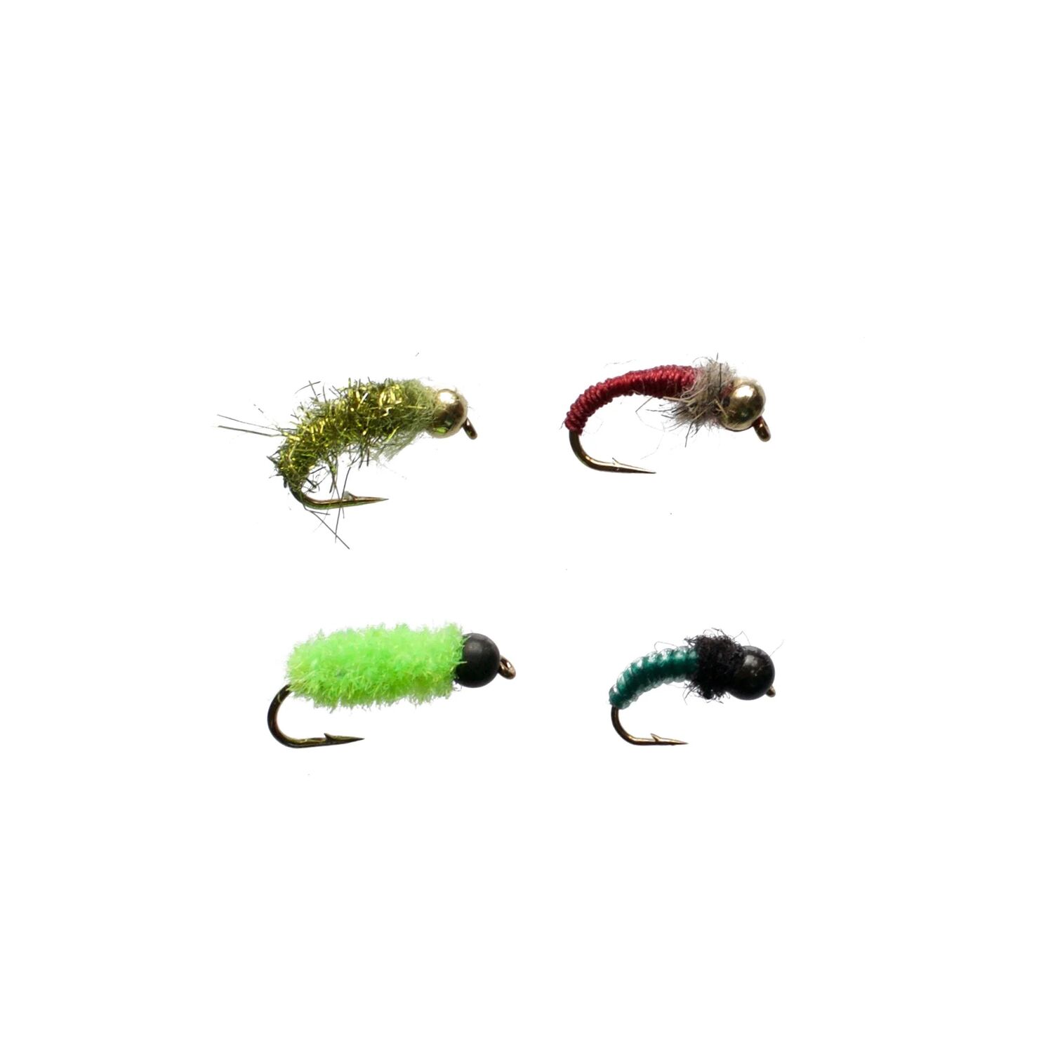 Cortland Caddis Nymph Fly Assortment, 4-Pk