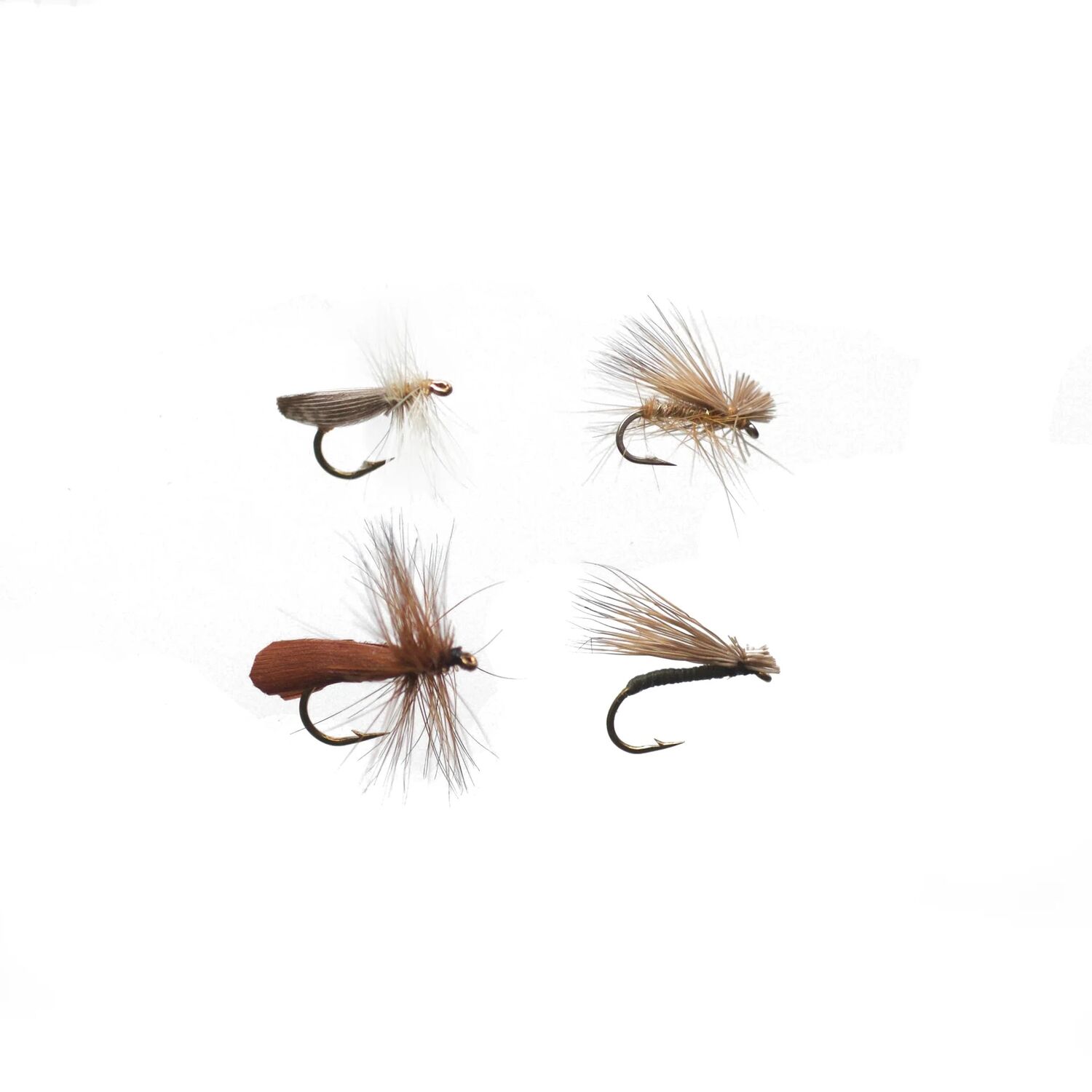 Cortland Caddis Dry Fly Assortment, 4-Pk