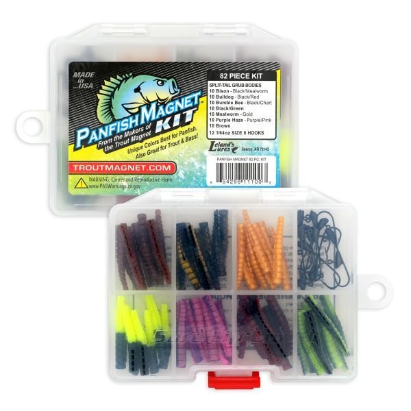 Trout Magnet Panfish Magnet Kit, 82-Pc