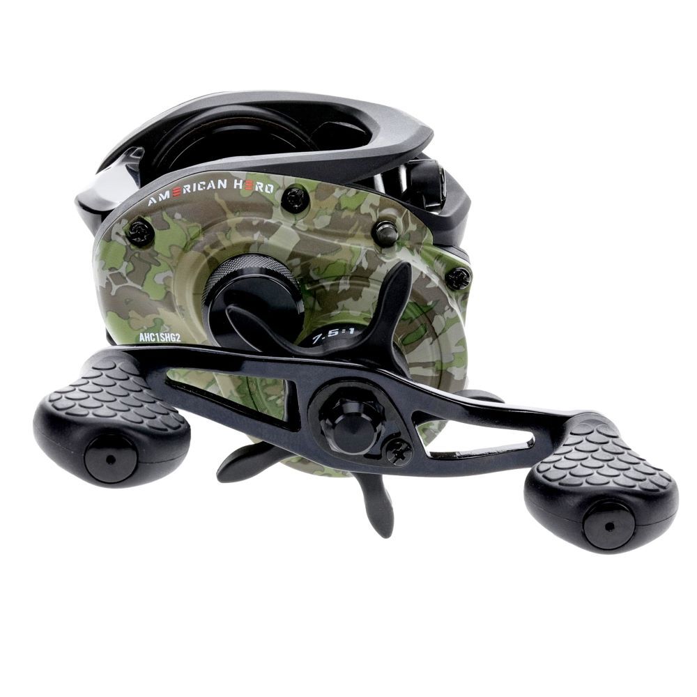 Lew's American Hero Camo Baitcast Reel