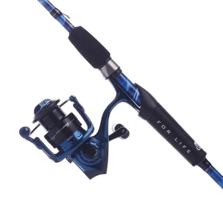 Abu Garcia Aqua Max Moderate Fast Spinning Combo, 6-Ft 6-In