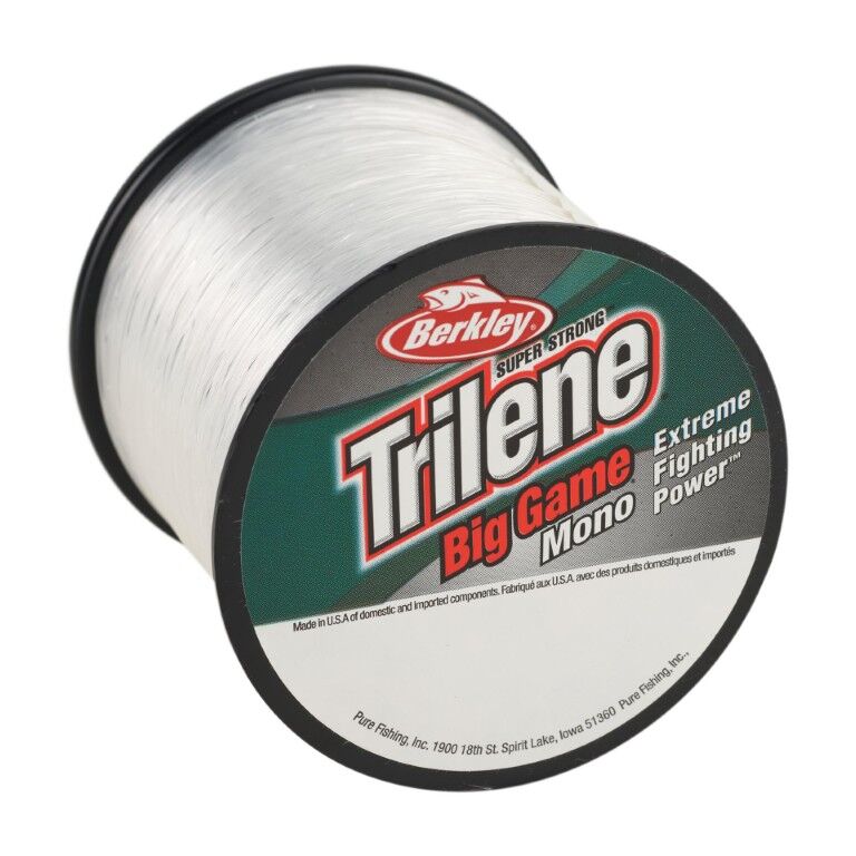 Berkley Trilene Big Game Clear Monofilament Fishing Line, 440-Yd, 30-Lb