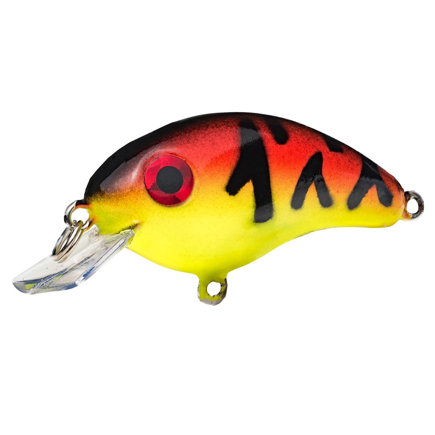 Strike King Bitsy Pond Minnow Green Tomato Crankbait, 1/8-Oz, 3/4-In