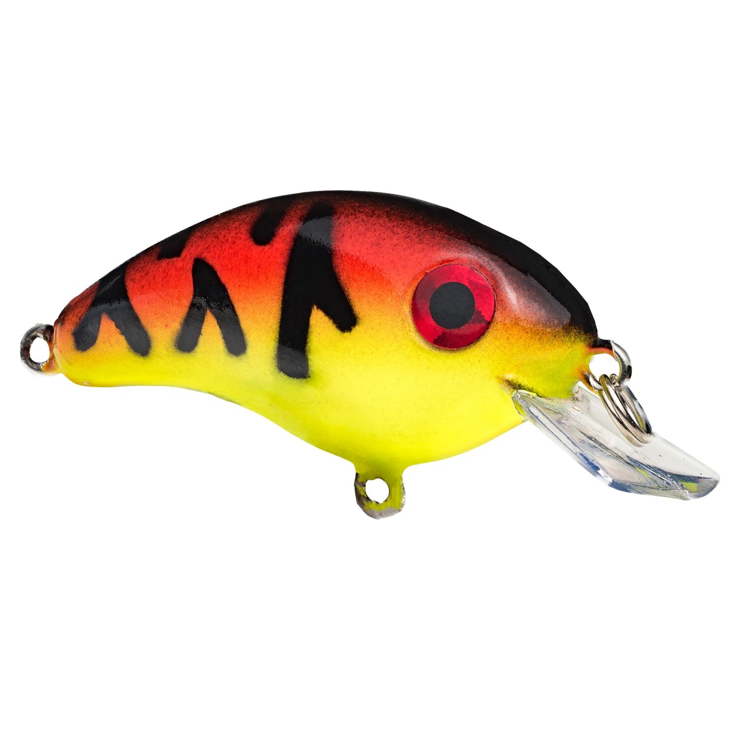 Strike King Bitsy Pond Minnow Green Tomato Crankbait, 1/8-Oz, 3/4-In