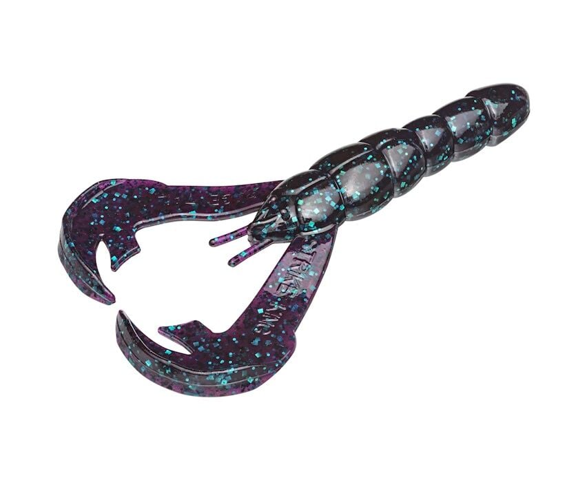 Strike King Rage Craw Junebug Bait, 4-In, 7-Pk