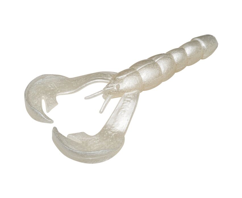 Strike King Rage Craw Pearl Bait, 4-In