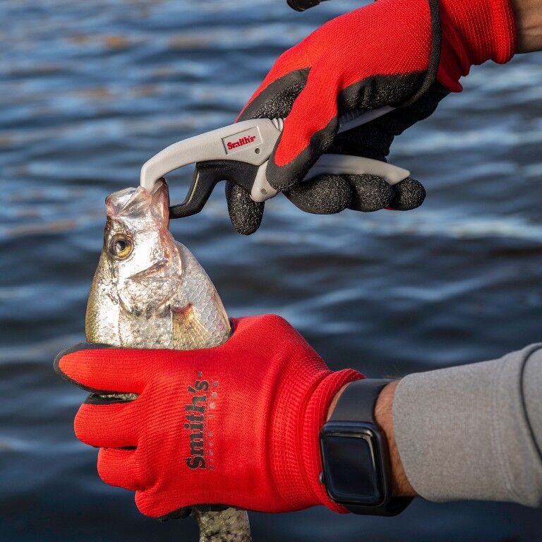 Smith's Textured Grip Fishing Gloves, XL