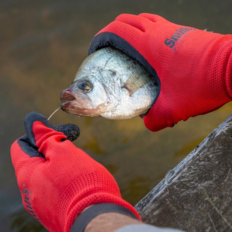 Smith's Textured Grip Fishing Gloves, XL