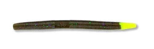 Yamamoto Senko Green Pumpkin With Chartreuse Tail Stickbait, 5-In