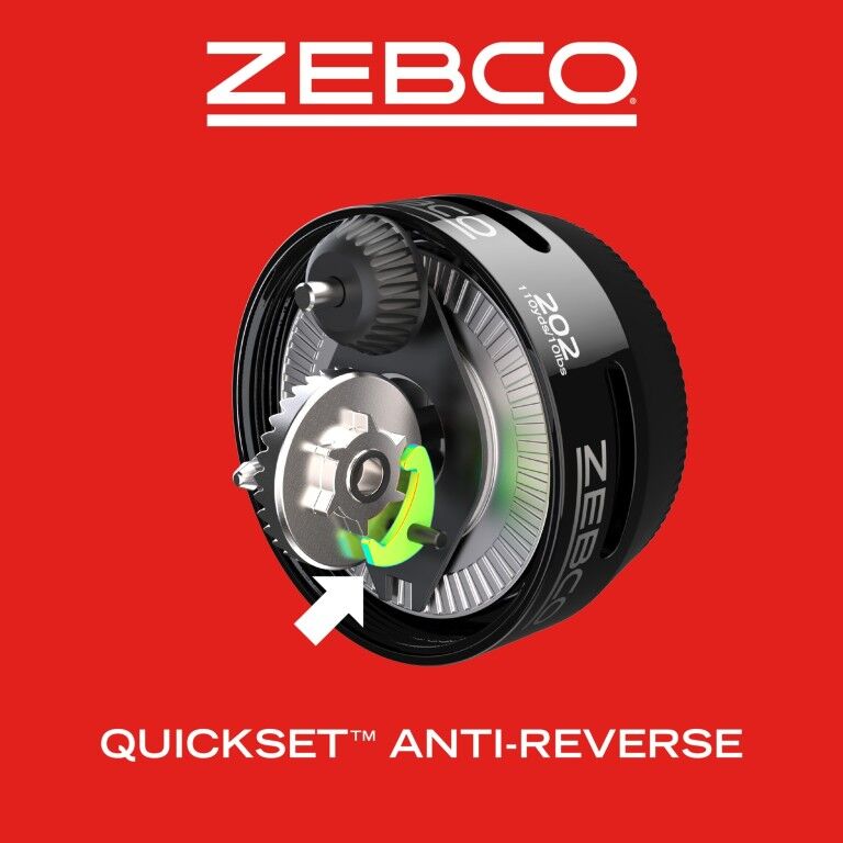 Zebco 202 Spincast Combo Medium Light, 2-Piece, 5 1/2-Ft