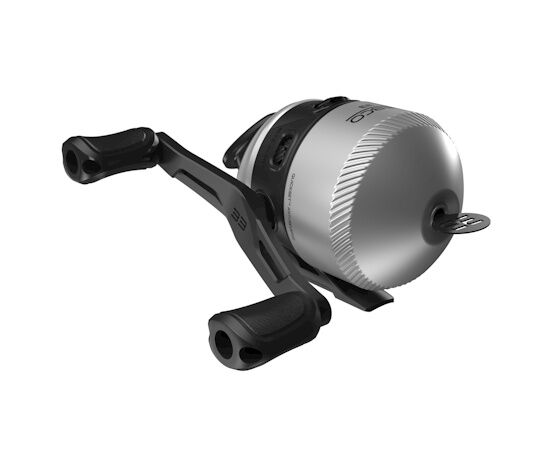 Zebco 33 Silver Medium Spincast Combo, 6-Ft
