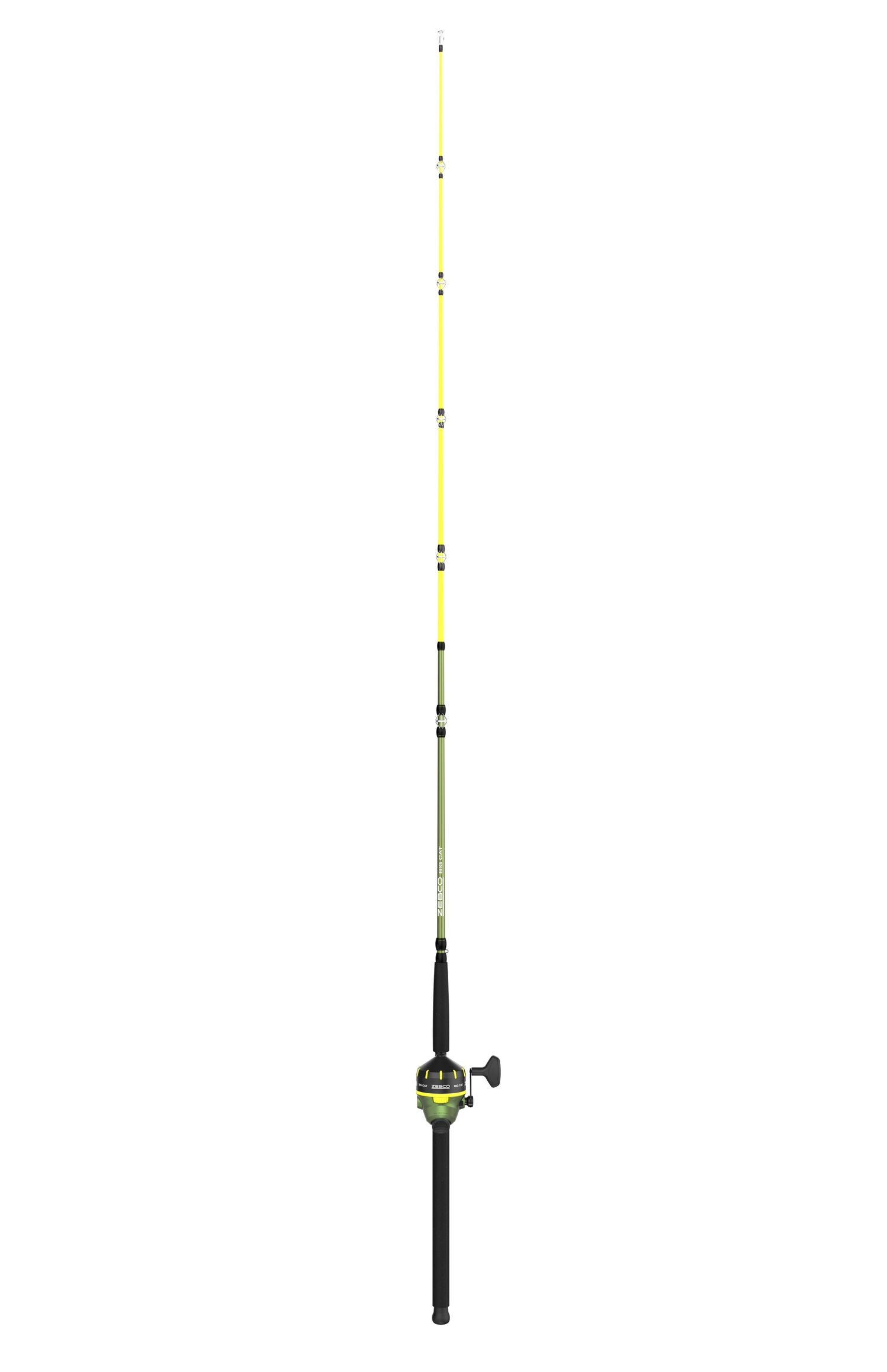 Zebco Big Cat Spincast Combo Medium Heavy, 2-Piece, 7-ft