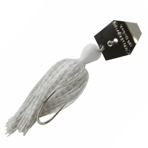 Z-Man Original White Chatterbait Jig, 3/8-Oz