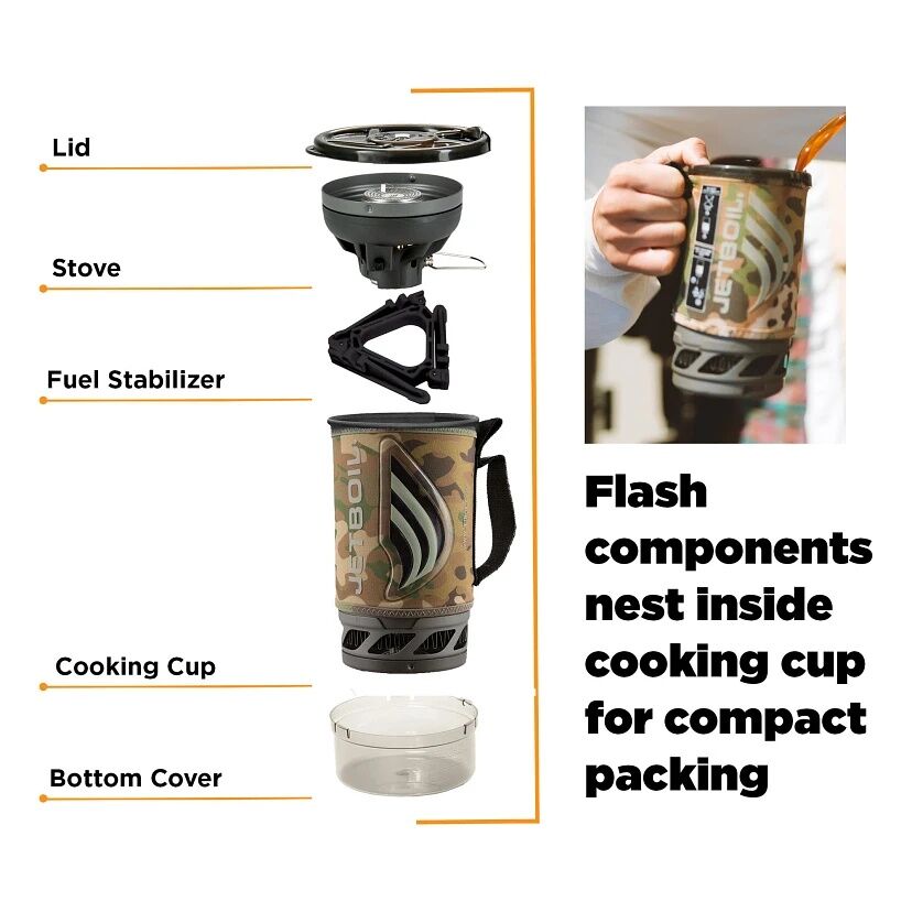 Jetboil Flash Cooking System Camo