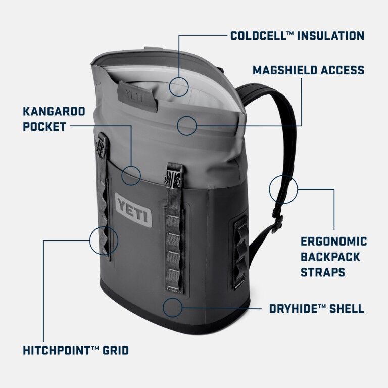 YETI Peach Hopper M12 Backpack Soft Cooler