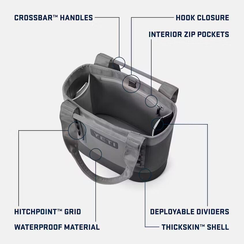 YETI 20 Carryall Cherry Blossom Tote Bag