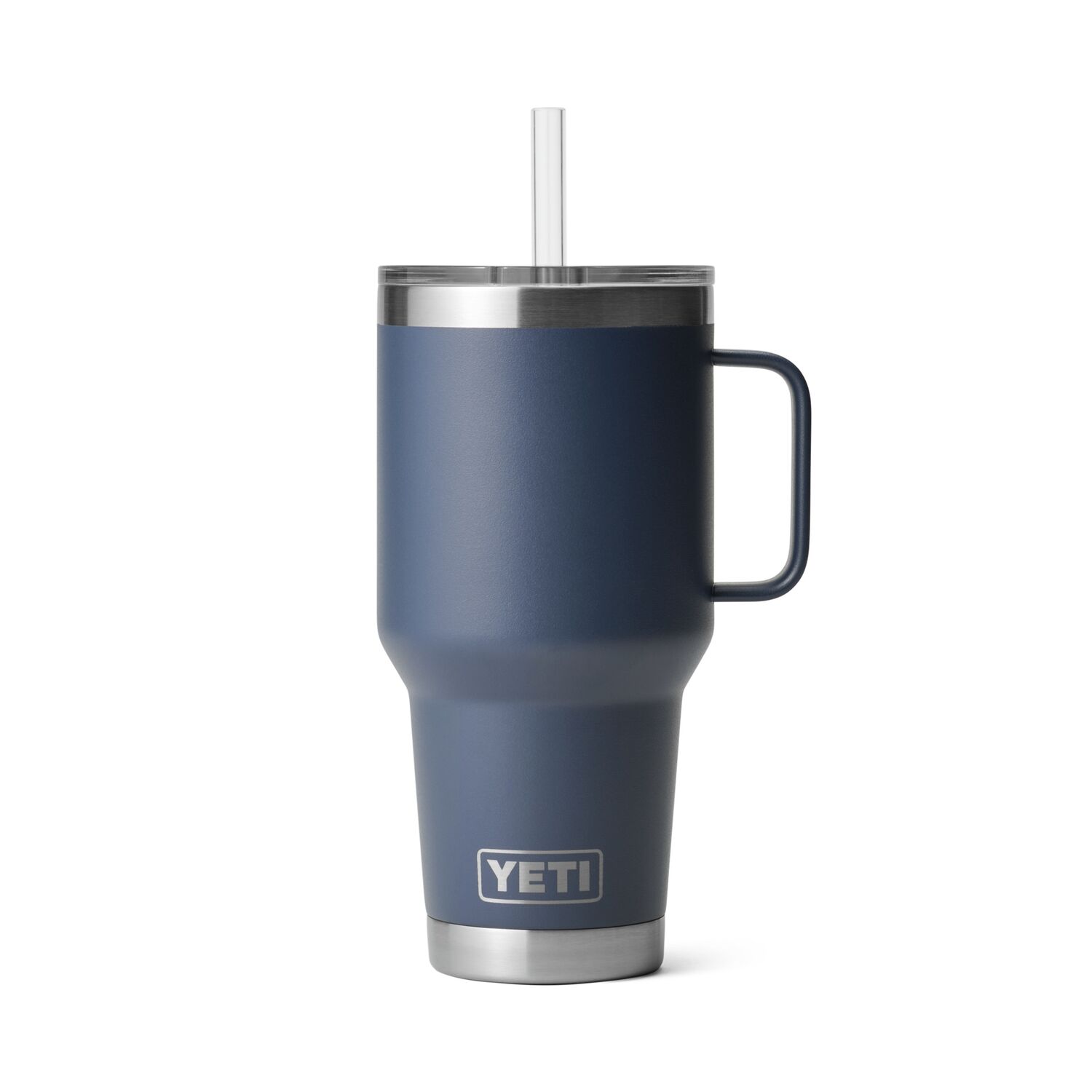 YETI Navy Rambler Straw Mug, 32-Oz