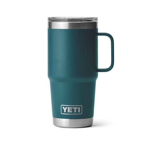 Yeti Rambler Travel Mug with Stronghold Lid Agave Teal, 20-Oz