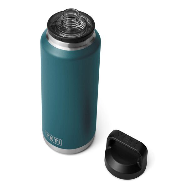 Yeti Rambler Water Bottle with Chug Cap Agave Teal, 46-Oz