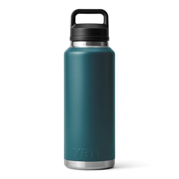 Yeti Rambler Water Bottle with Chug Cap Agave Teal, 46-Oz