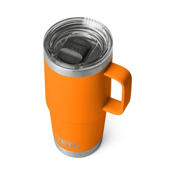 Yeti Rambler Travel Mug with Stronghold Lid King Crab Orange, 20-Oz
