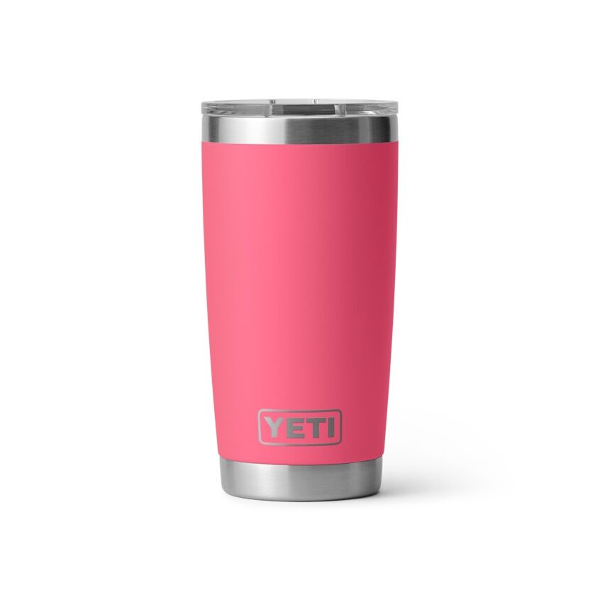 YETI Tropical Pink Rambler Tumbler with Magslider Lid, 20-Oz