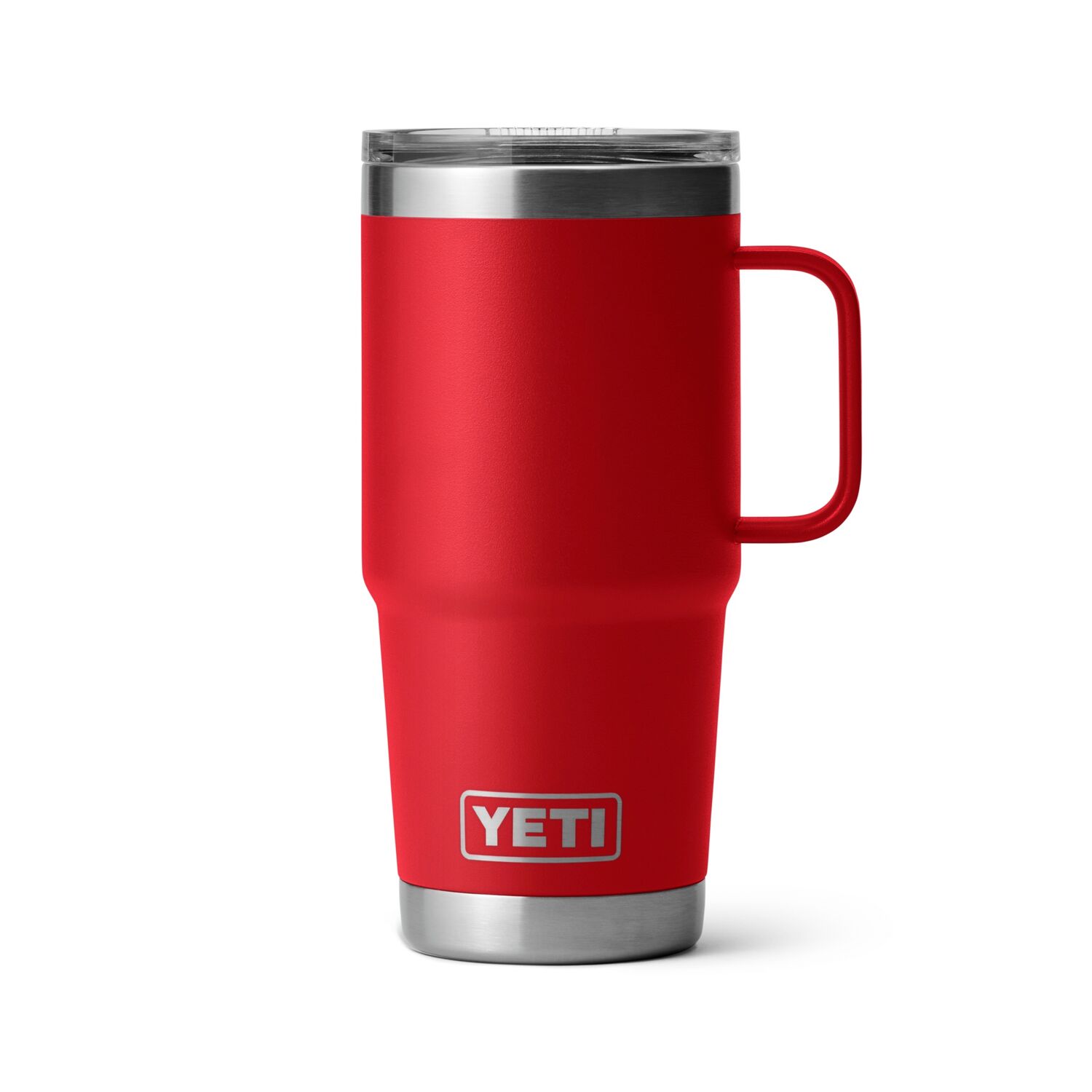 YETI Rescue Red Rambler Travel Mug With Stronghold Lid, 20-Oz