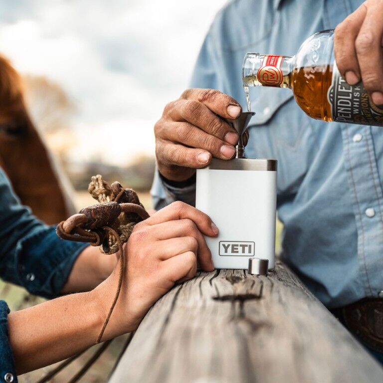 Yeti Black Stone Flask, 7-Oz