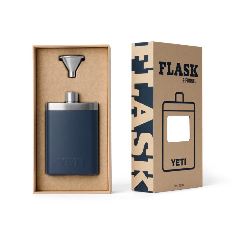 Yeti Black Stone Flask, 7-Oz