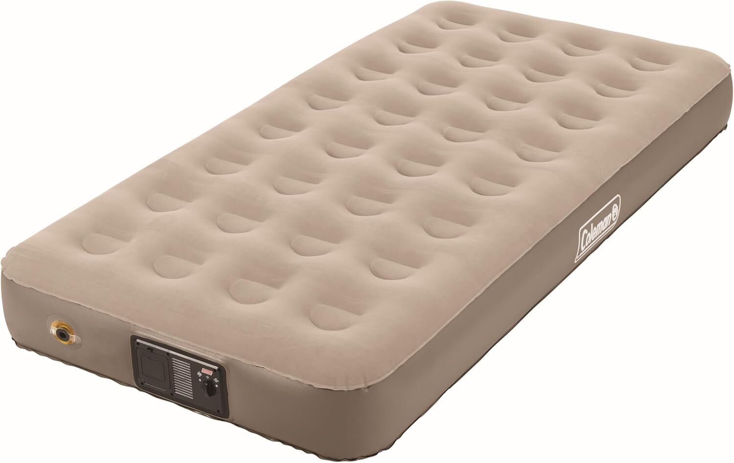 Coleman QuickBed Elite Extra-High Twin Air Mattress With Built-In 4D Pump, 73-In x 38-In x 9 1/2-In