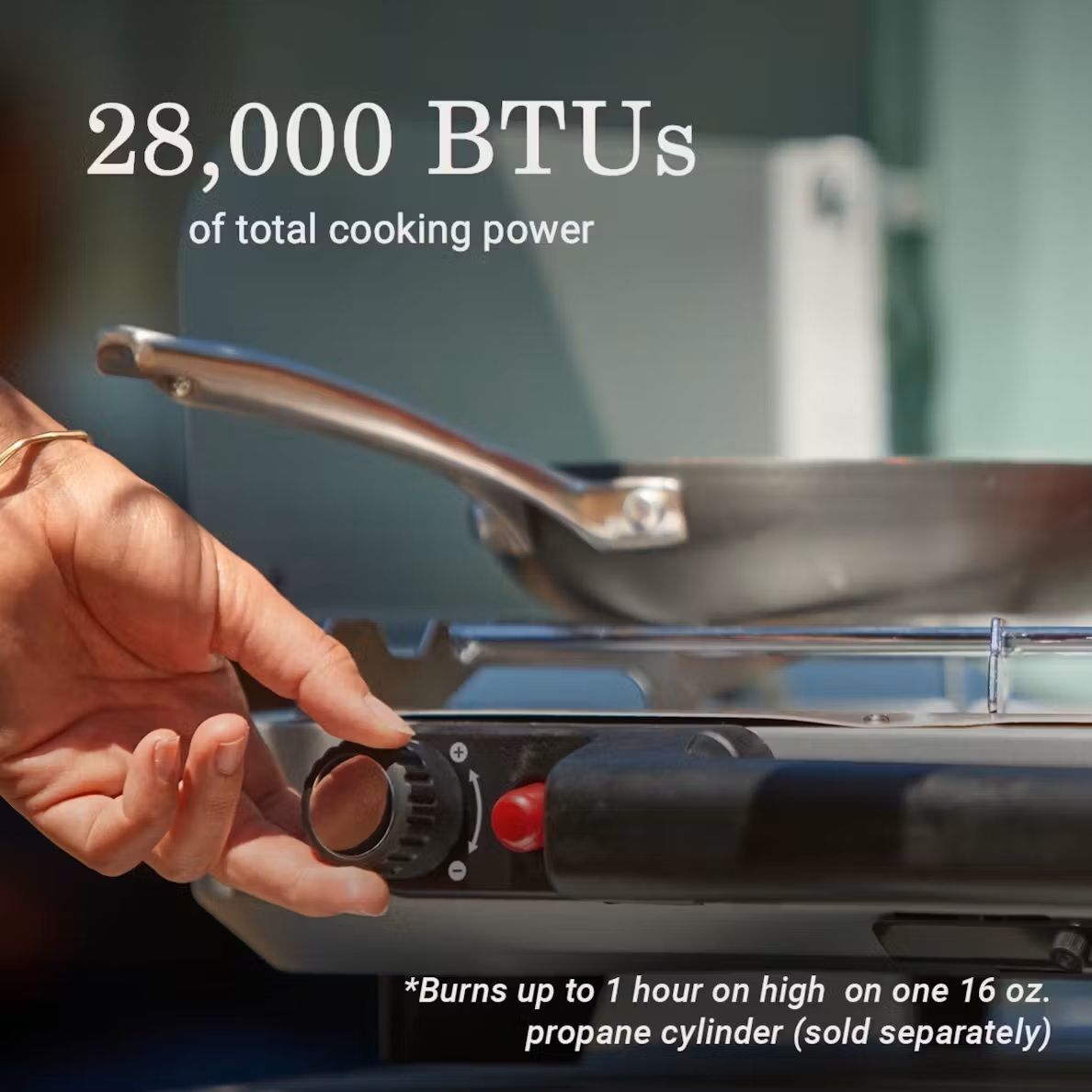 Coleman Cascade 328 3-Burner Camping Stove