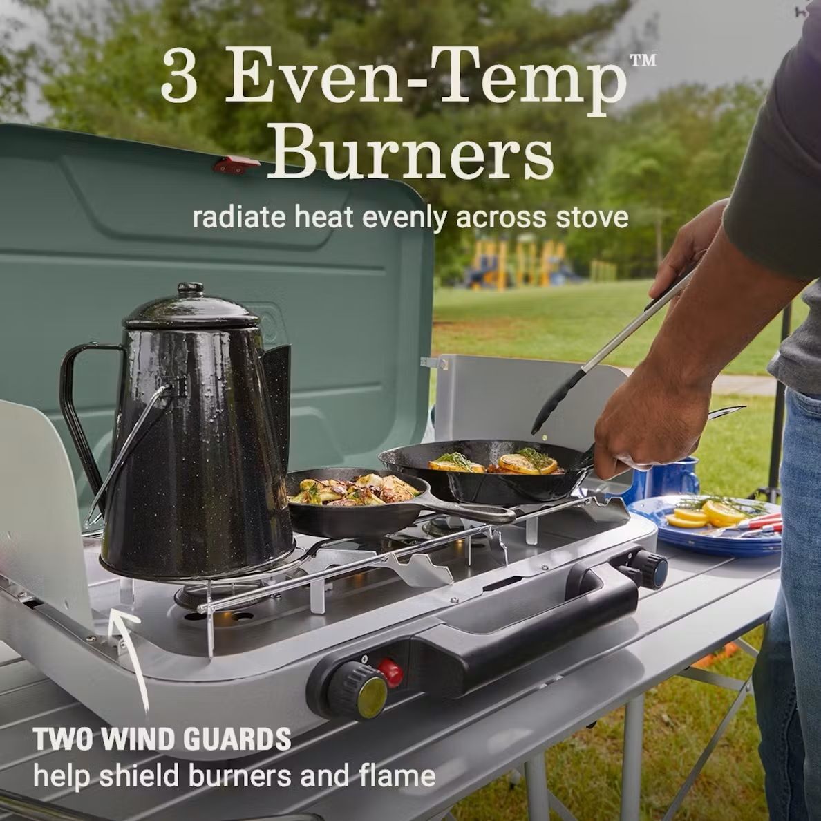 Coleman Cascade 328 3-Burner Camping Stove