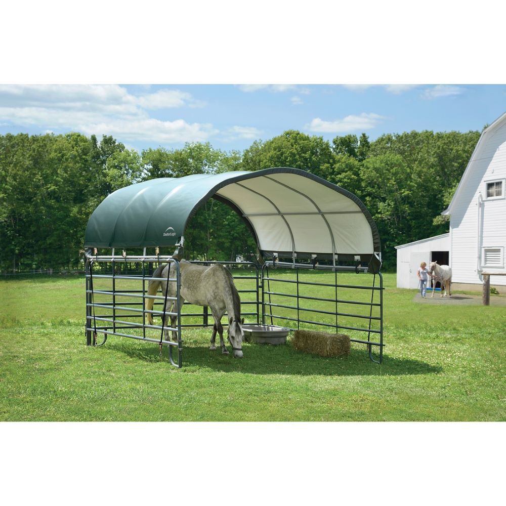 ShelterLogic Replacement Cover for Corral Shelter Livestock Shade, 12-Ft x 12-Ft