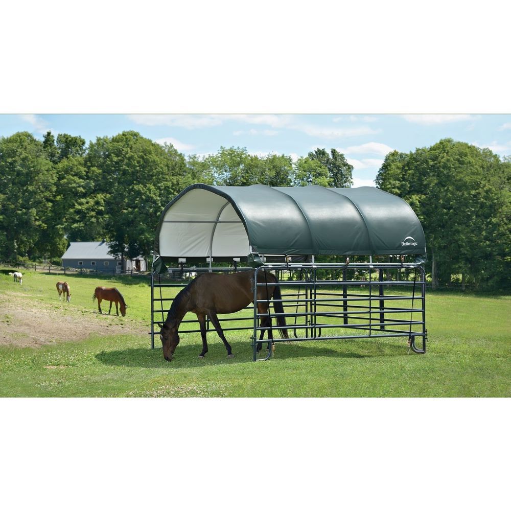 ShelterLogic Replacement Cover for Corral Shelter Livestock Shade, 12-Ft x 12-Ft