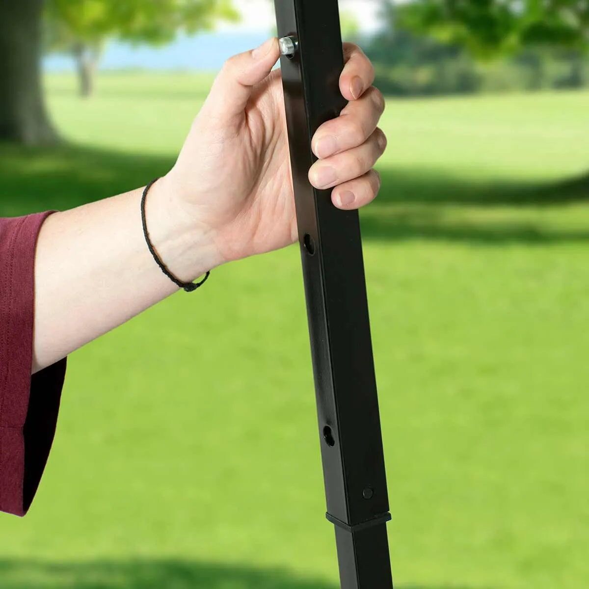 Quik Shade Shade Tech Instant Blue Canopy, 10-Ft X 10-Ft