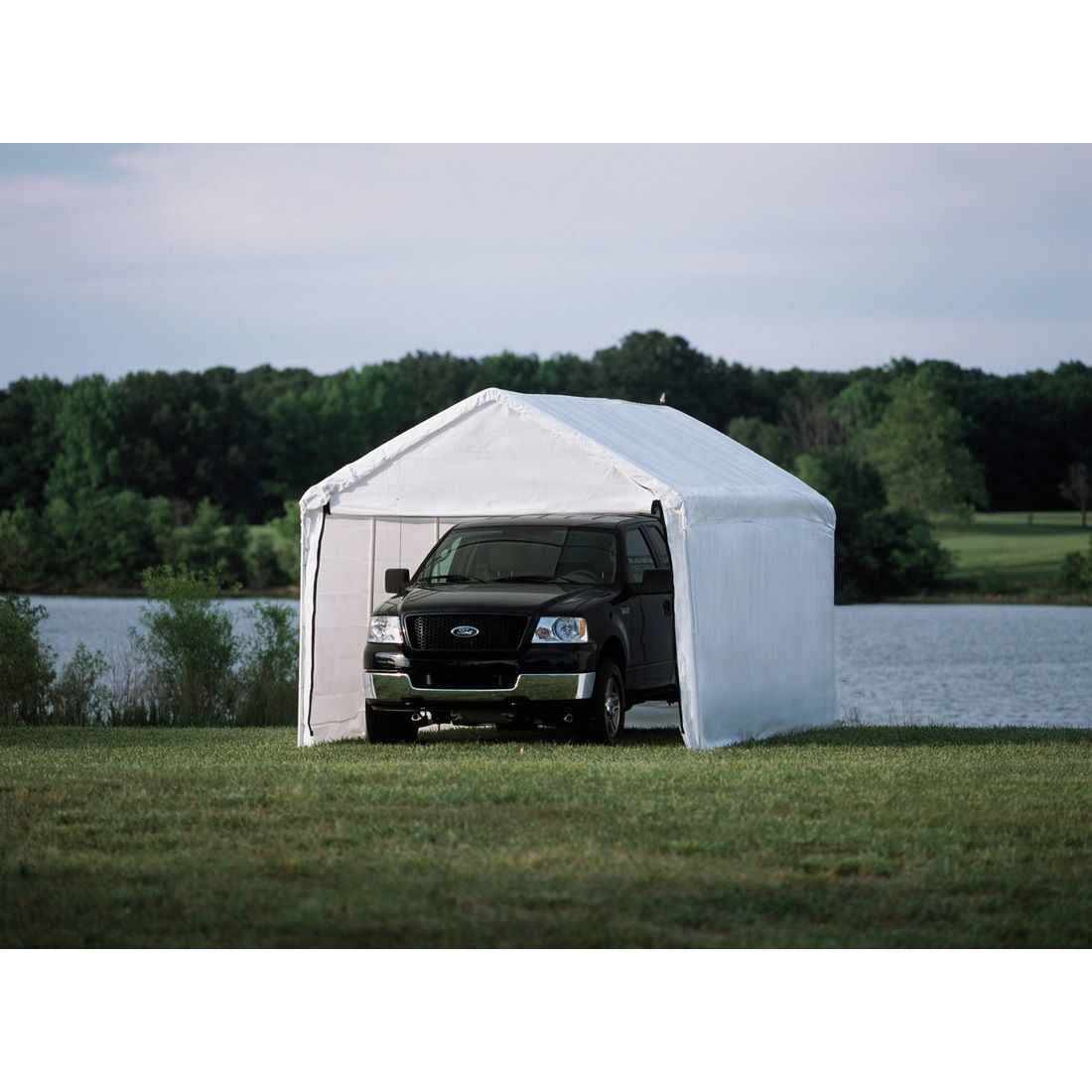 ShelterLogic Max AP Canopy 2-in-1 with Enclosure Kit, 10-Ft x 20-Ft