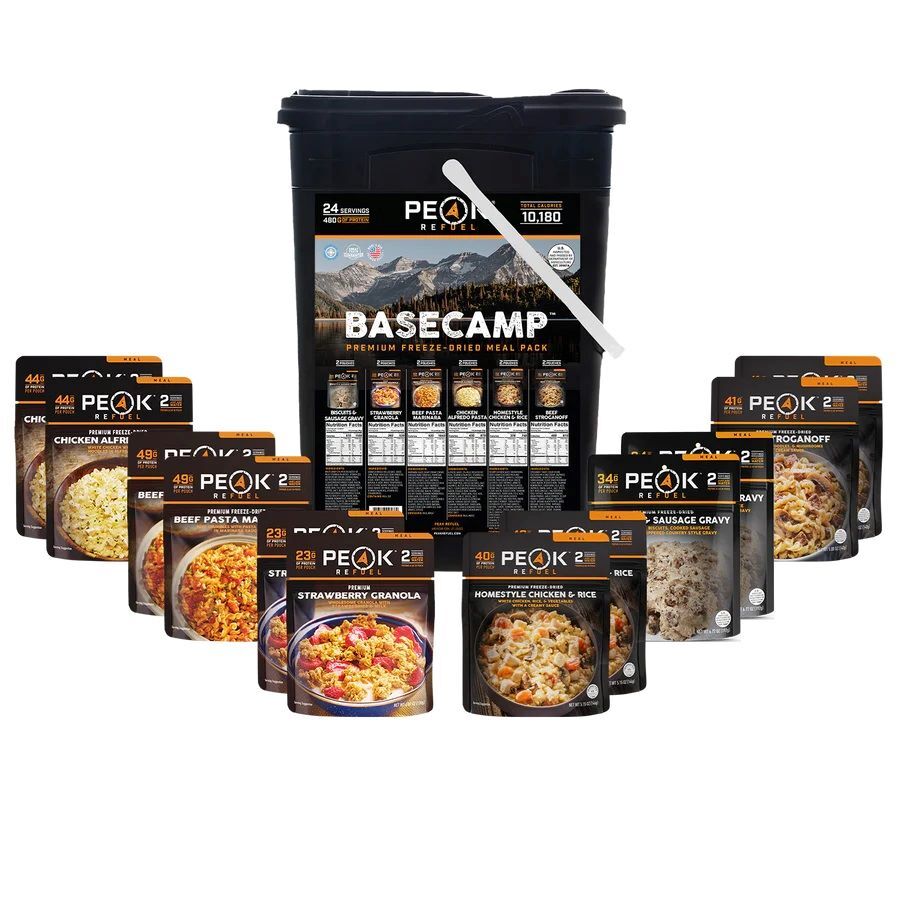 Peak Refuel Basecamp 3.0 Freeze Dried Meals