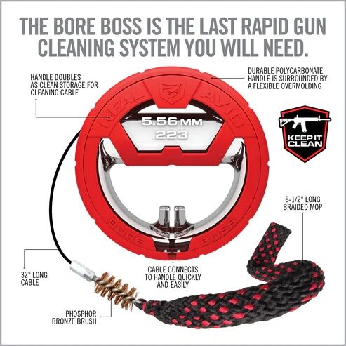 Real Avid Bore Boss 7mm/.270/.280 Caliber Bore Cleaner