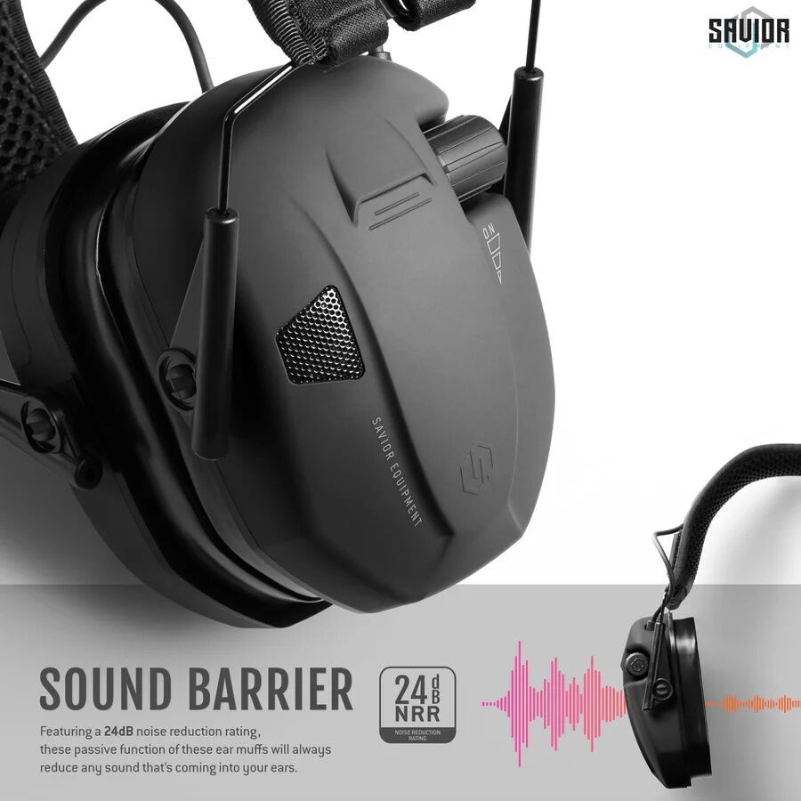 Savior Equipment Apollo Obsidian Black Electronic Sound Suppressors