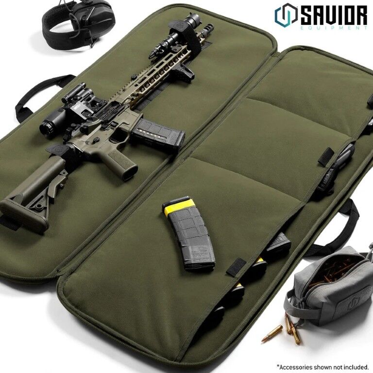 Savior Equipment Specialist OD Green Single Rifle Case, 42-In