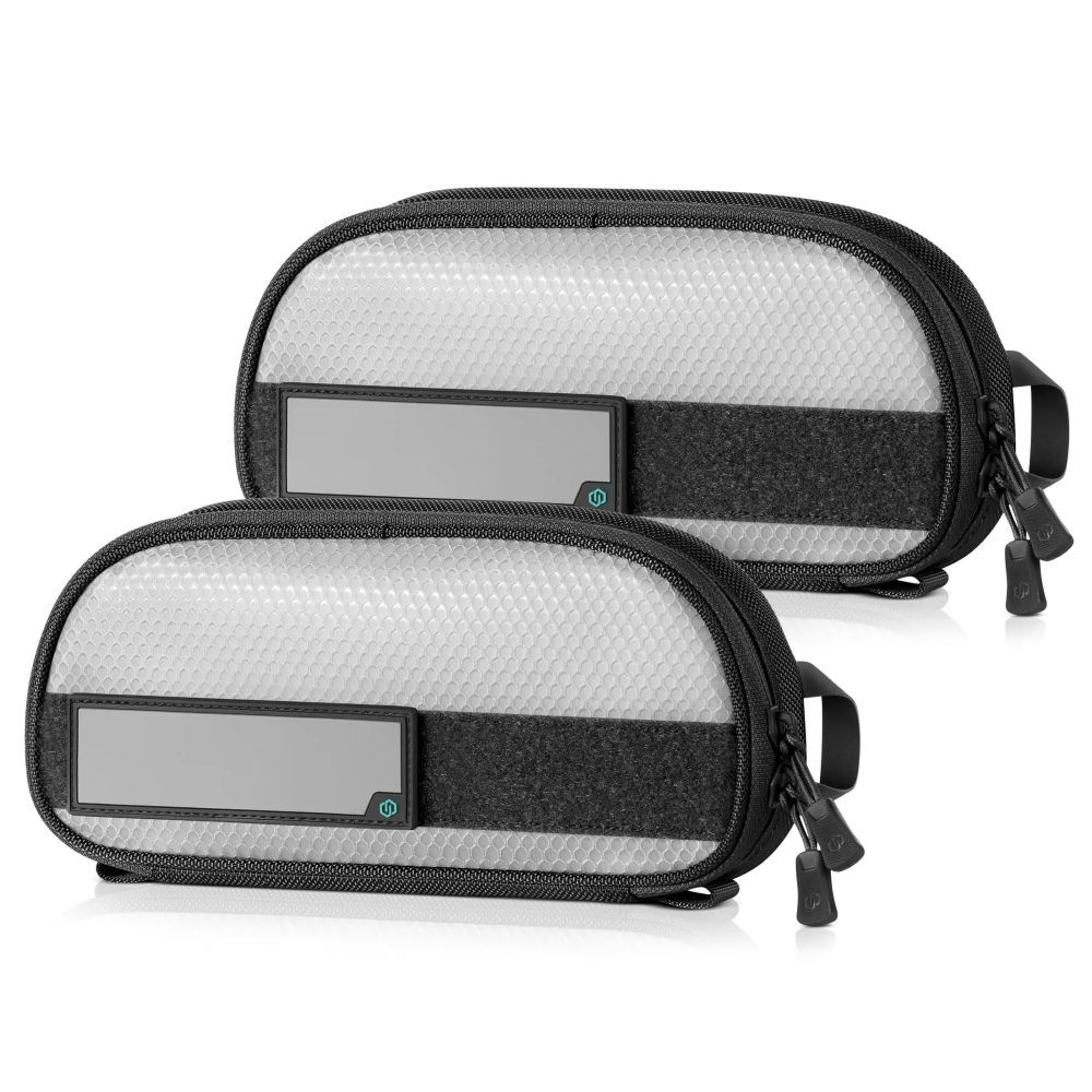 Savior Equipment Obsidian Black PRO Core Pouch, 5-In x 10-In, 2-Pk