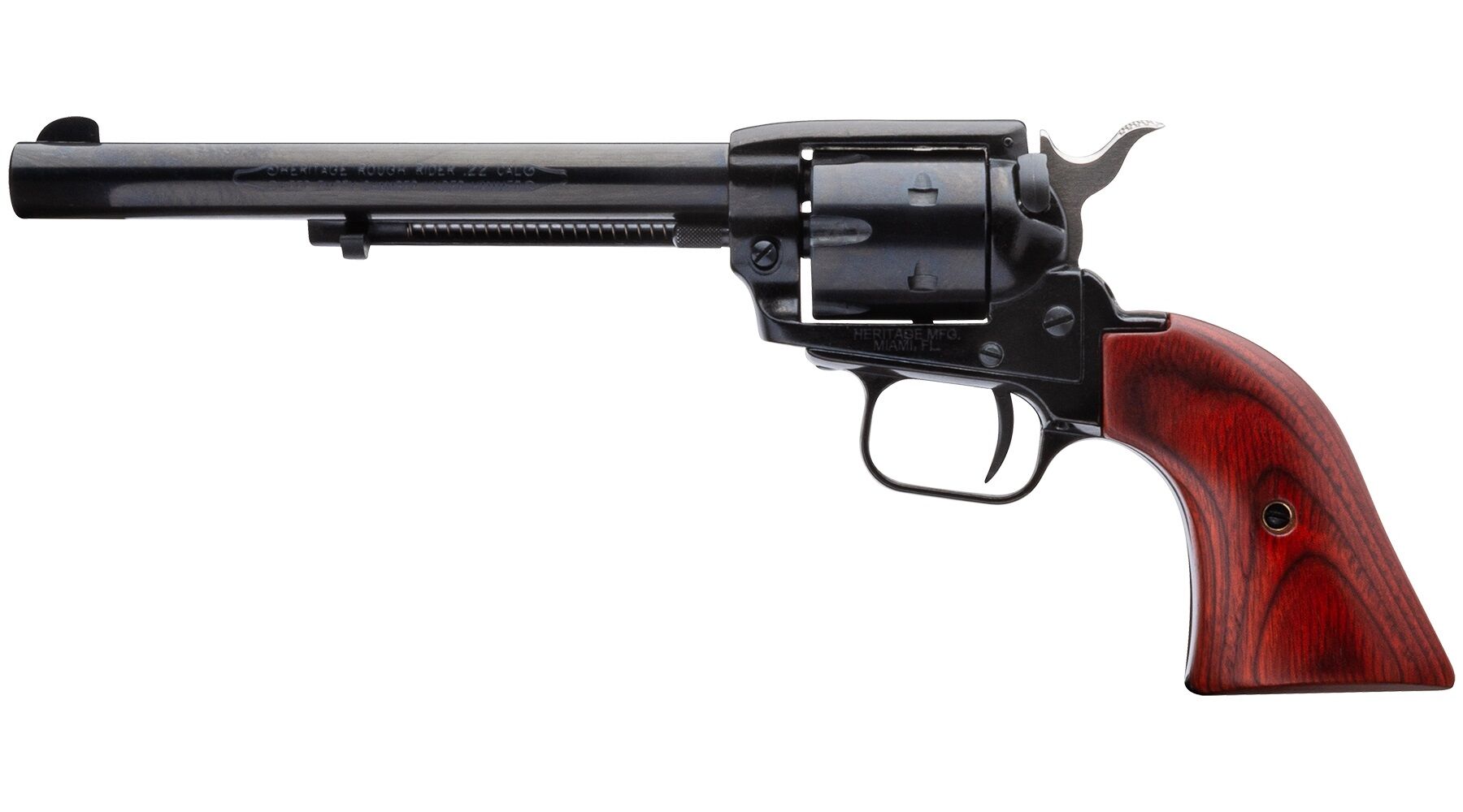 Heritage Rough Rider .22 LR 6.5" Black 6 Round Revolver