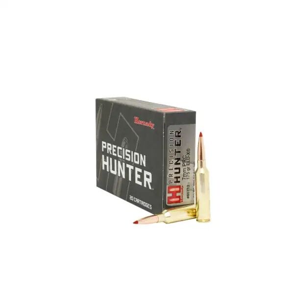 Hornady Precision Hunter 7mm PRC, 175 Grain ELD-X Rifle Ammo, 20-Rd