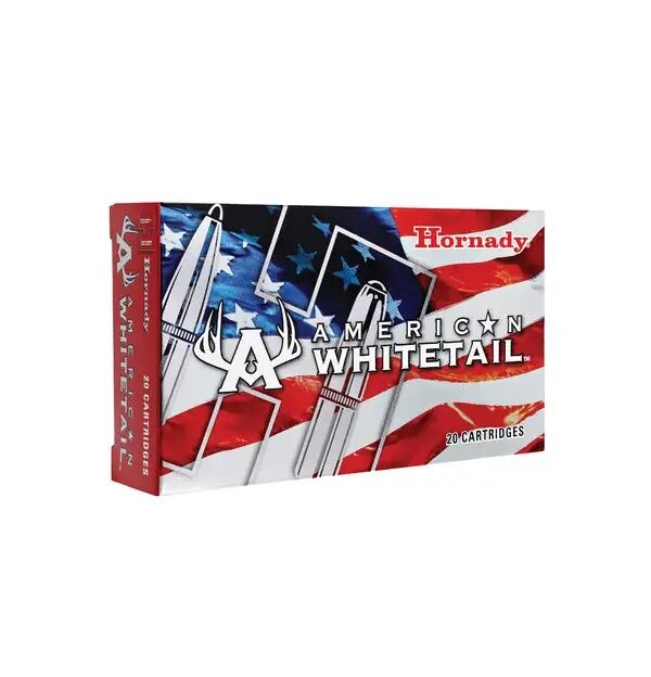 Hornady American Whitetail .30-30 Win, 150 Grain InterLock RN Rifle Ammo, 20-Rd