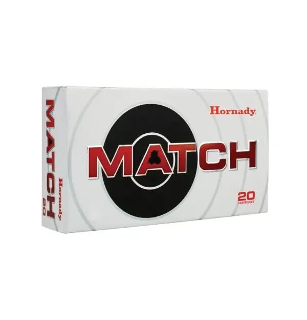 Hornady Match .308 Win, 168 Grain ELD Match Rifle Ammo, 20-Rd